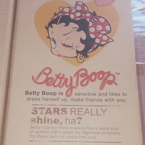 Betty Boop Decorative Storage Boxes - Pink and Brown - Picture 4 of 4